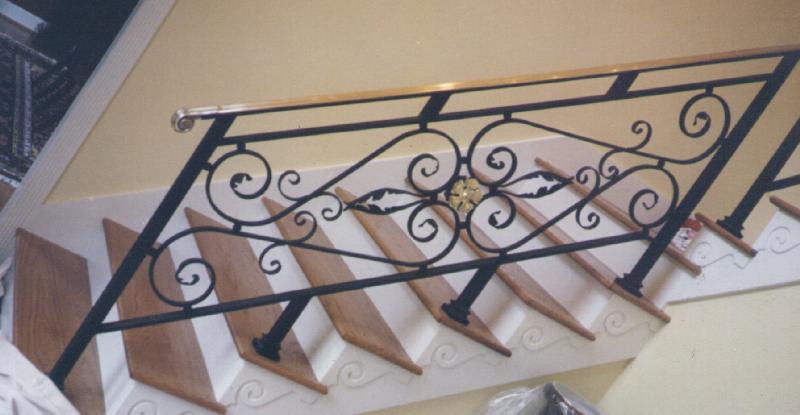 brass railings
