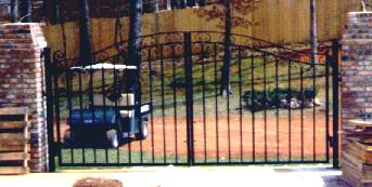 ornamental iron gates