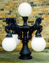 horse lamps