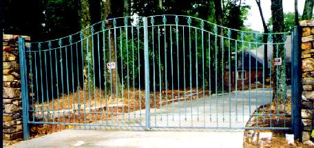 ornamental iron gate