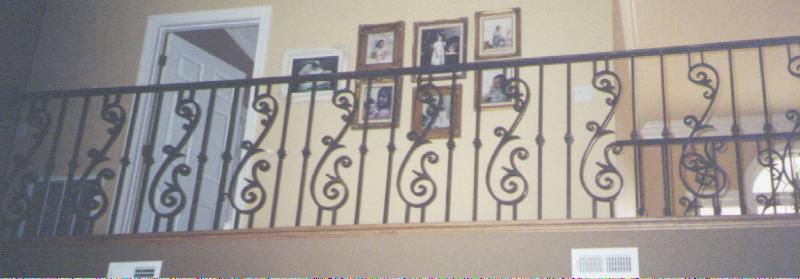cast iron stair railing