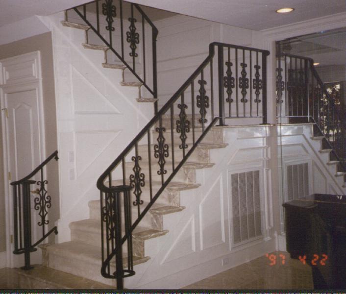 wrought iron railing