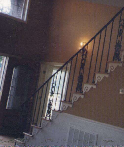cast iron railing