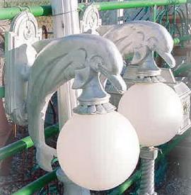 dolphin light fixture