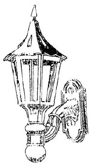 large tuder lamp drawing