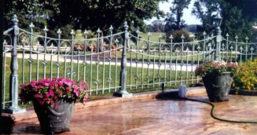 cast iron fencing