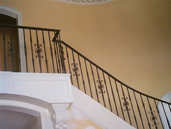 wrought iron railings